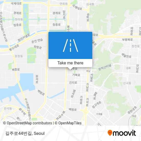 길주로44번길 map
