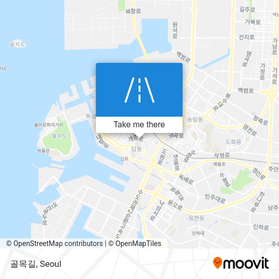 골목길 map