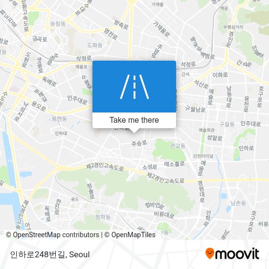 인하로248번길 map