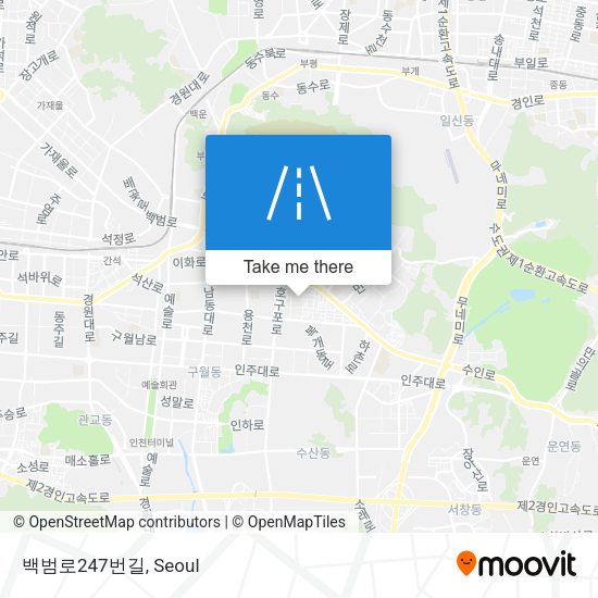 백범로247번길 map