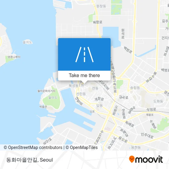동화마을안길 map