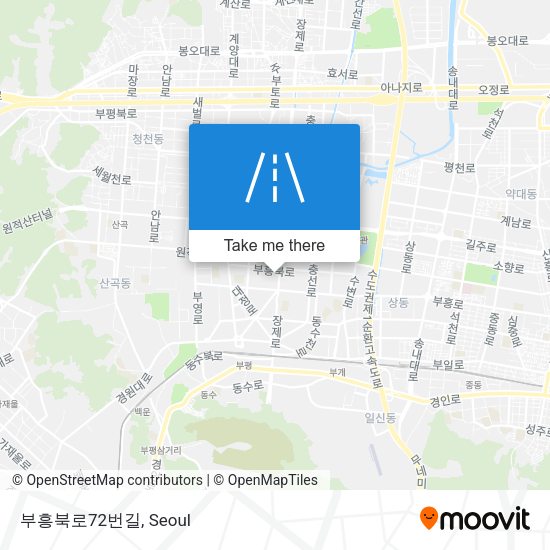 부흥북로72번길 map