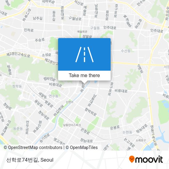 선학로74번길 map