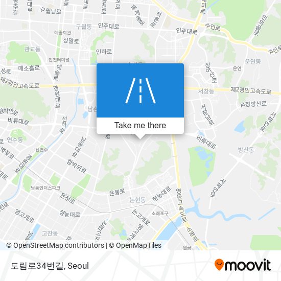 도림로34번길 map