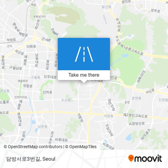 담방서로3번길 map