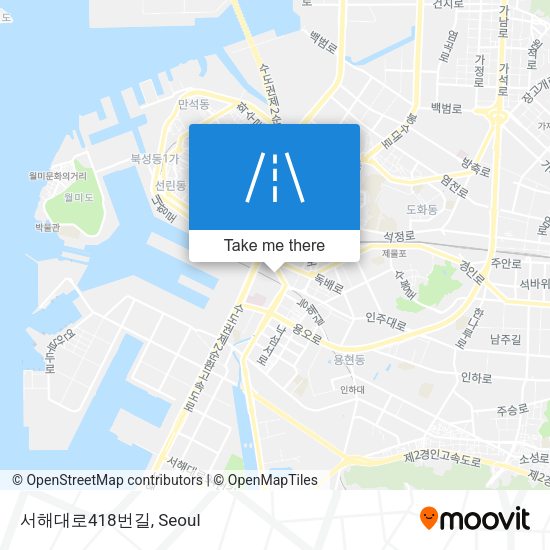 서해대로418번길 map