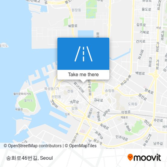 송화로46번길 map