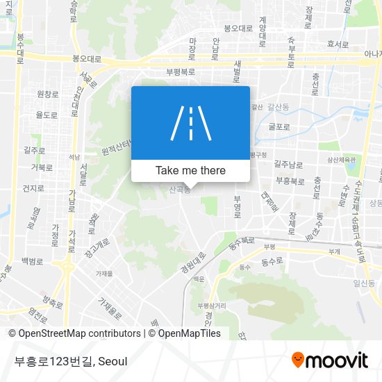 부흥로123번길 map