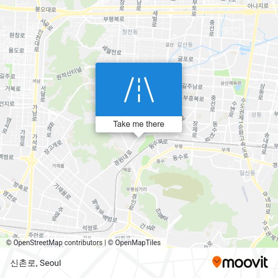 신촌로 map