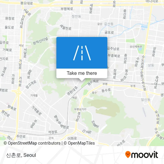 신촌로 map