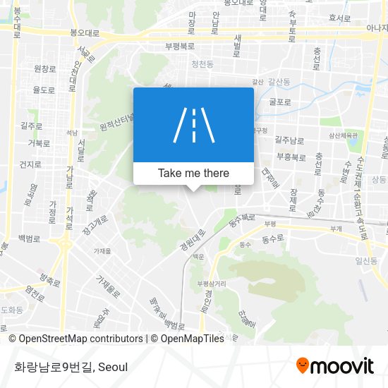 화랑남로9번길 map