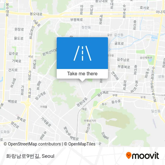화랑남로9번길 map