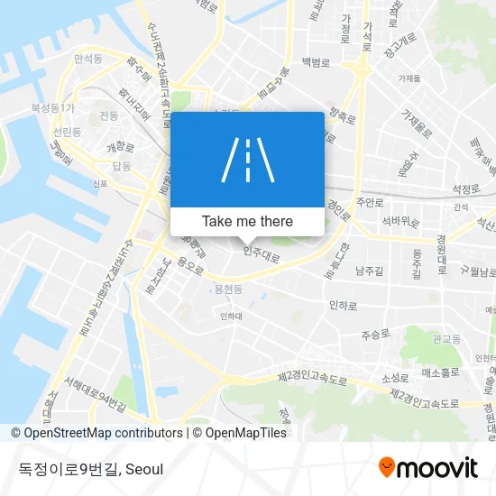 독정이로9번길 map
