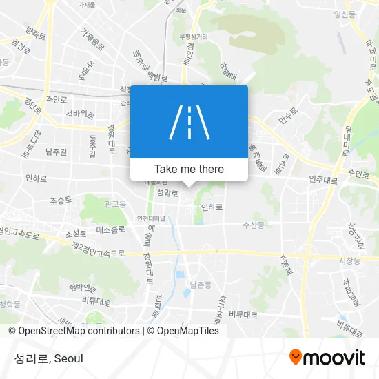성리로 map
