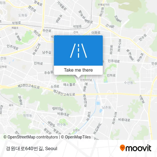 경원대로640번길 map