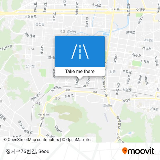 장제로76번길 map