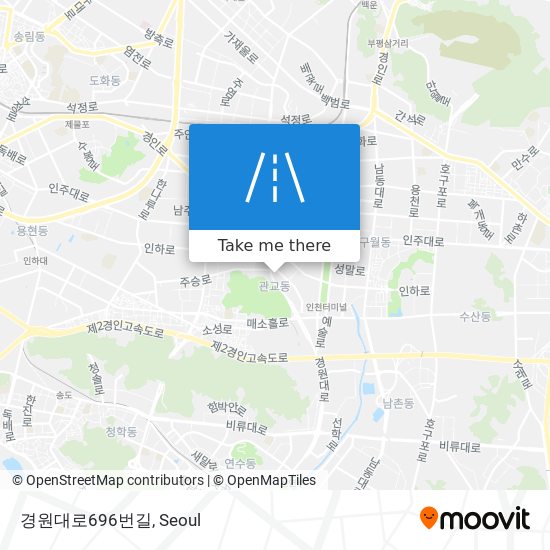 경원대로696번길 map