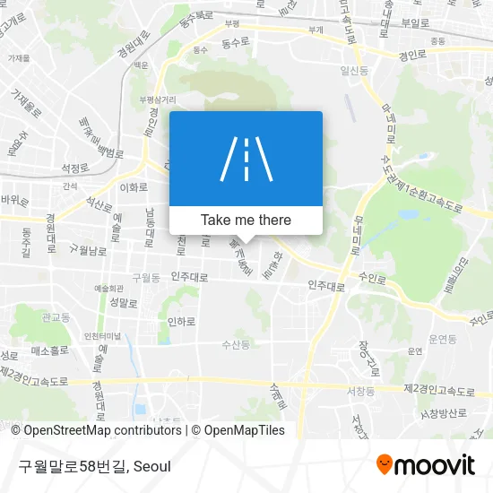 구월말로58번길 map