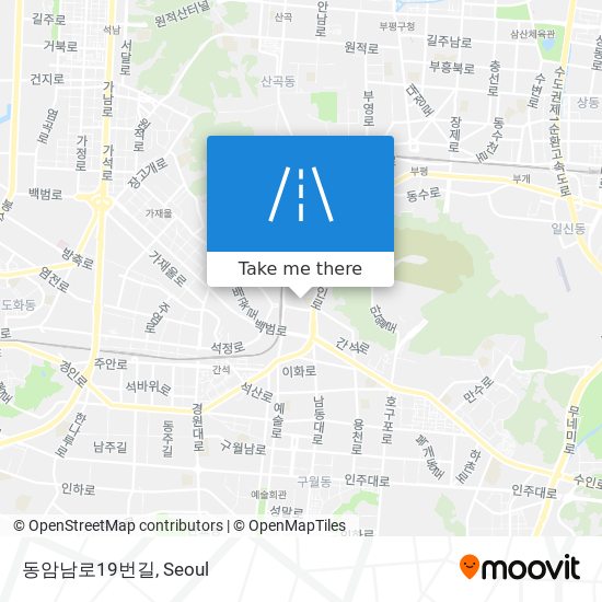 동암남로19번길 map