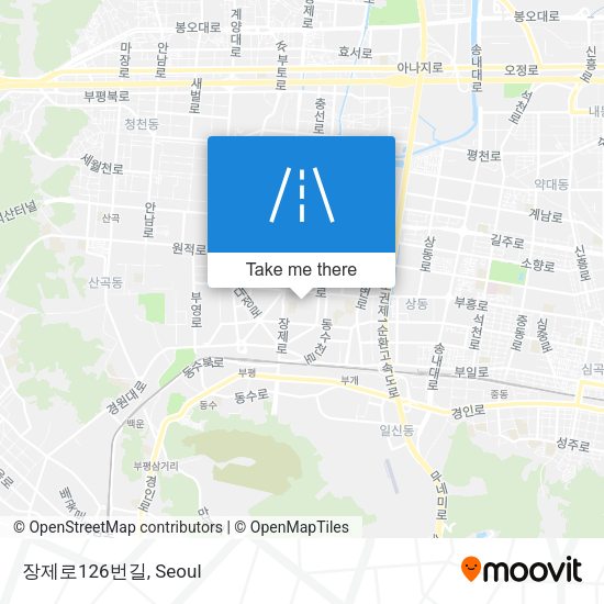 장제로126번길 map