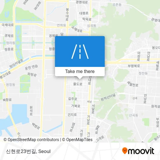 신현로23번길 map