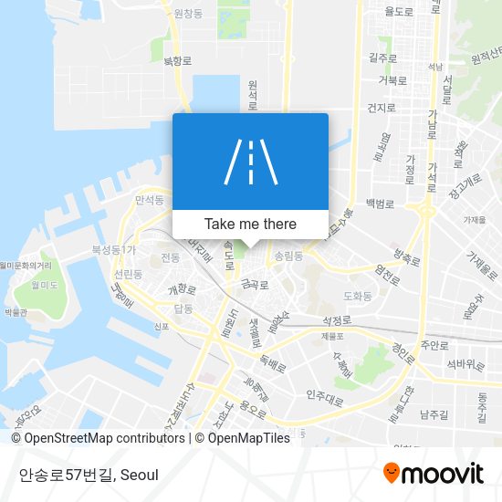 안송로57번길 map