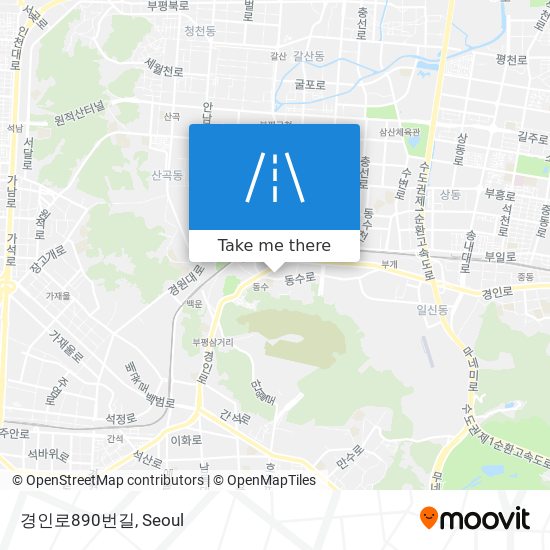 경인로890번길 map