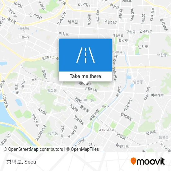 함박로 map