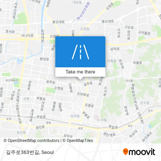 길주로363번길 map