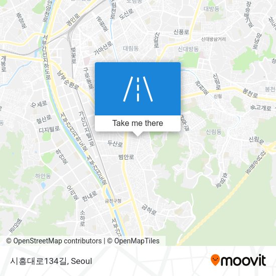 시흥대로134길 map