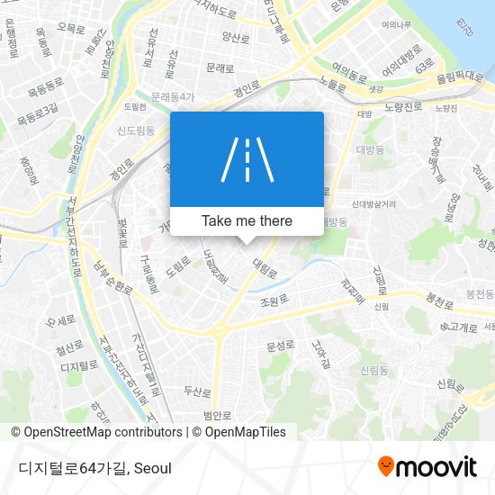 디지털로64가길 map