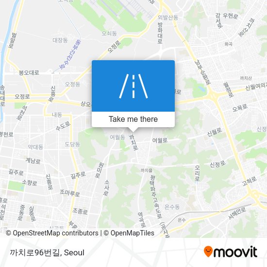까치로96번길 map