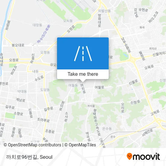 까치로96번길 map