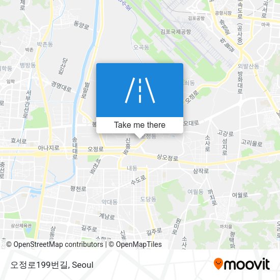 오정로199번길 map