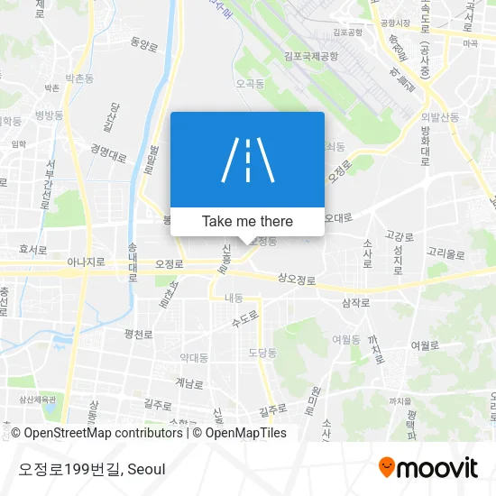 오정로199번길 map