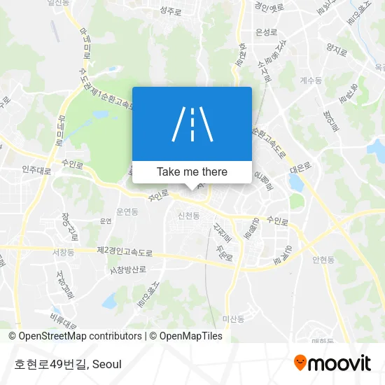 호현로49번길 map