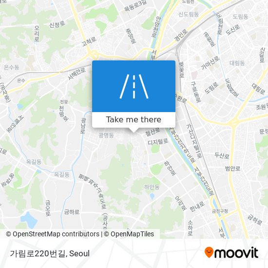 가림로220번길 map