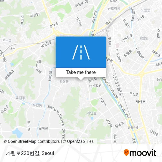 가림로220번길 map