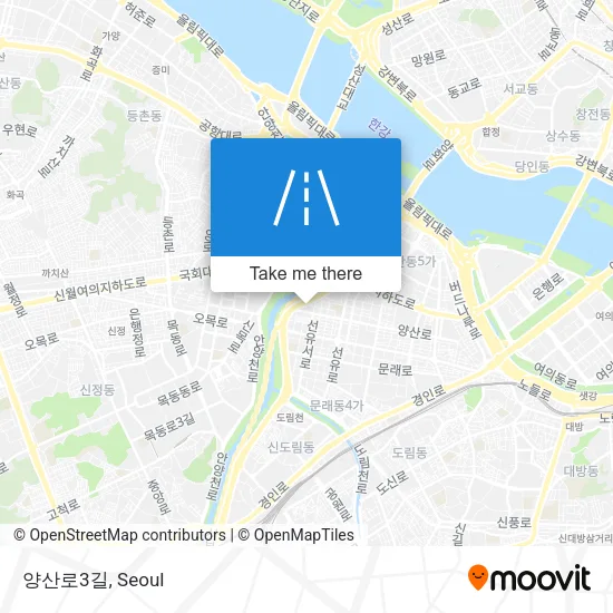 양산로3길 map