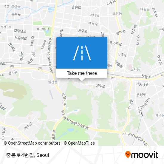 중동로4번길 map