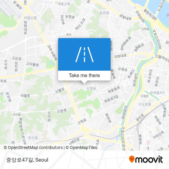 중앙로47길 map