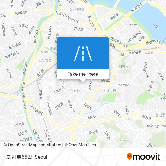 도림로65길 map