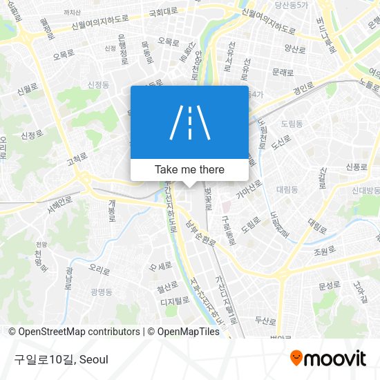 구일로10길 map
