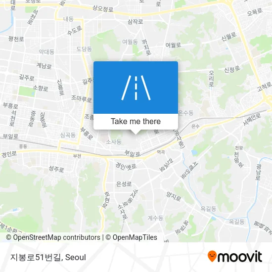 지봉로51번길 map