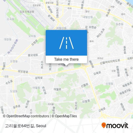 고리울로64번길 map