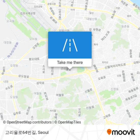 고리울로64번길 map