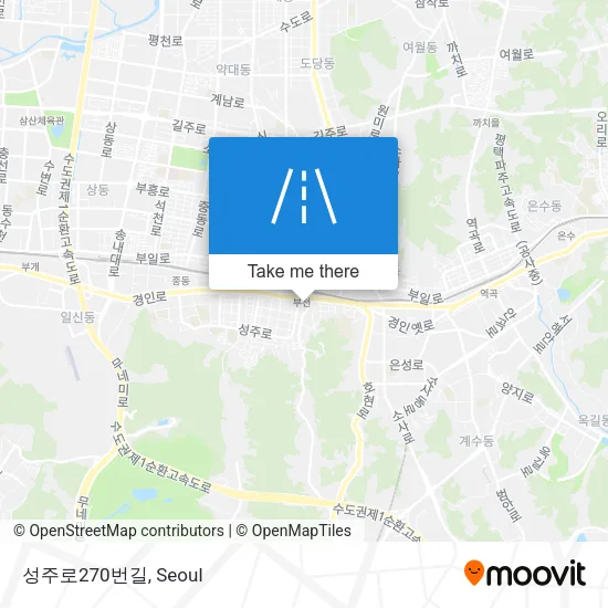 성주로270번길 map