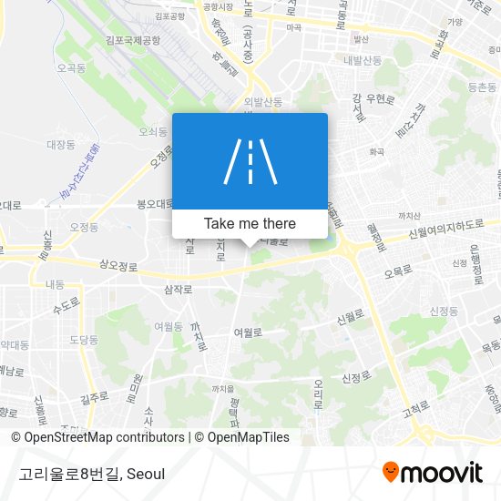 고리울로8번길 map