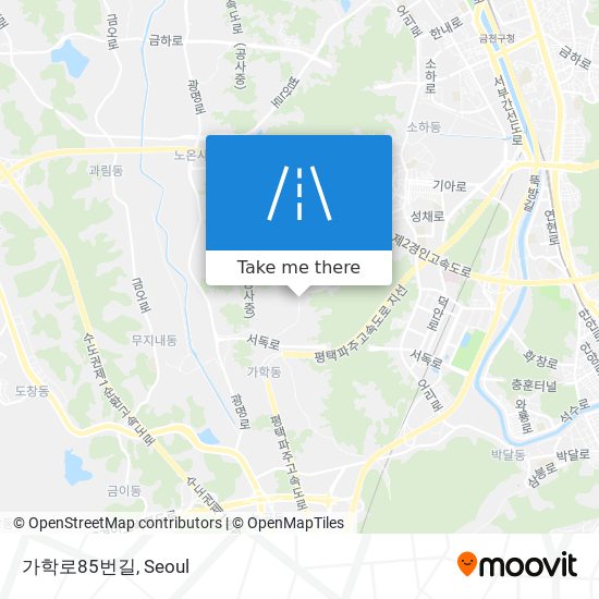 가학로85번길 map