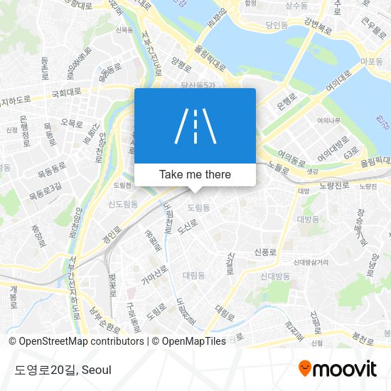 도영로20길 map